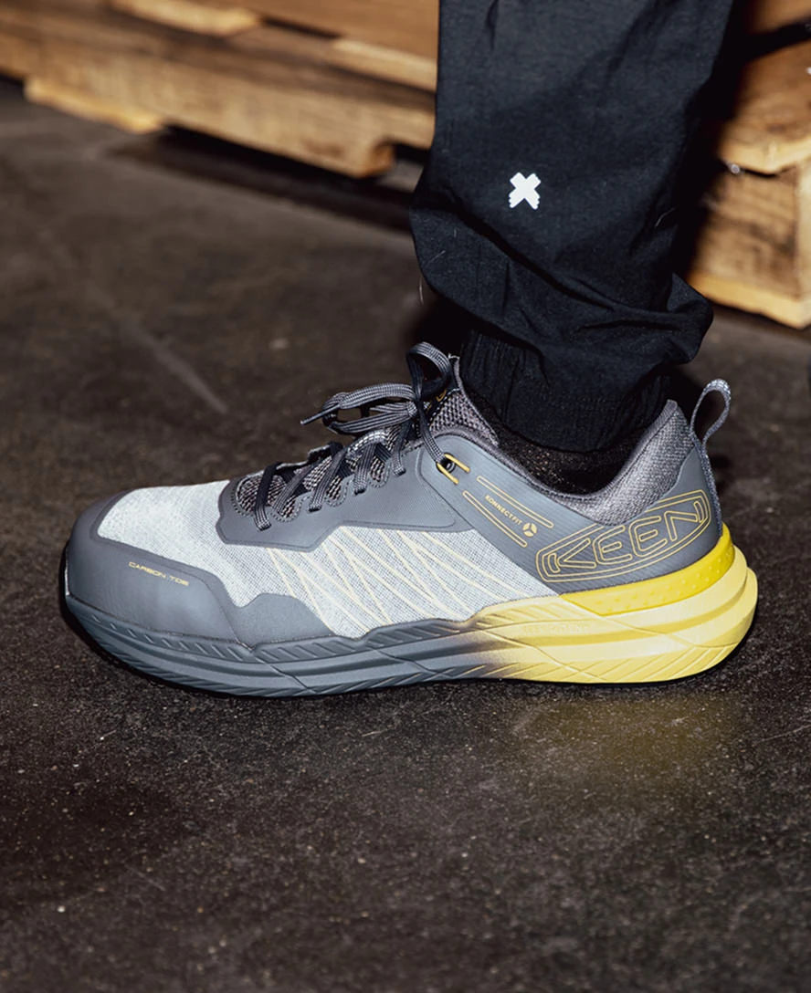 Keen Men's Speedworks Work Sneaker (Carbon Toe) | Magnet/Black 9 Keen Men's Speedworks Work Sneaker (Carbon Toe) | Magnet/Black - Image 9