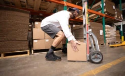 Keen Men's Kenton Mid Work Shoe (Carbon Toe) | Black/Gum -Keen KPD 481 PDP Kenton 1028751 Top Image