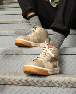 Keen Men's Kenton Mid Work Shoe (Carbon Toe) | Brindle/Gum 16 Keen Men's Kenton Mid Work Shoe (Carbon Toe) | Brindle/Gum -Keen KPD 481 PDP Kenton 1029121 Left Image