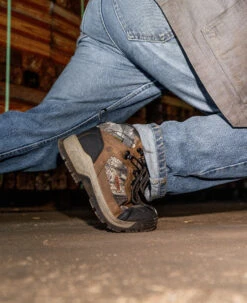 Keen Men's Skokie Waterproof Work Boot (Soft Toe) | Camo/Black -Keen KPD 5147 PDP Skokie 1031460 Lifestyle 03 Right