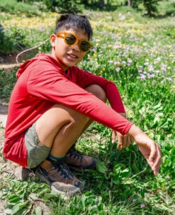 Keen Little Kids' Targhee IV Waterproof Hiking Boot | Skipper Blue/Hemlock -Keen Kids Targhee IV Lifestyle2 447bd329 3a29 41e0 a808 2e2ccb1b52ae