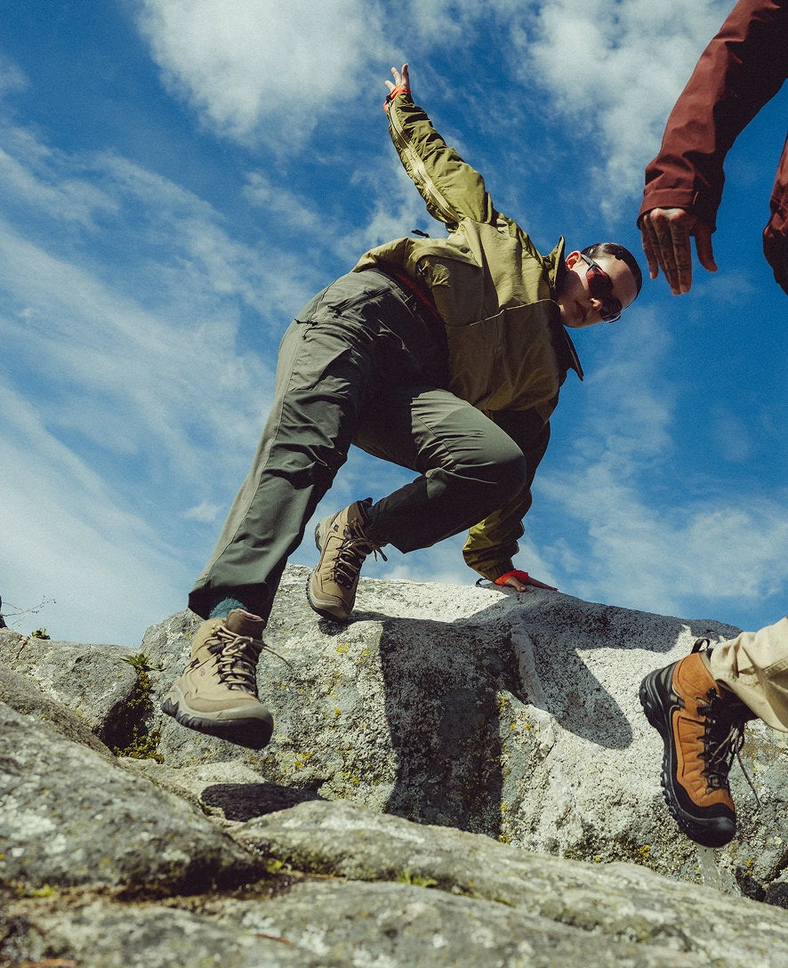 Keen Women's Targhee IV Wide Waterproof Hiking Boot | Brindle/Nostalgia Rose 9 Keen Women's Targhee IV Wide Waterproof Hiking Boot | Brindle/Nostalgia Rose - Image 9