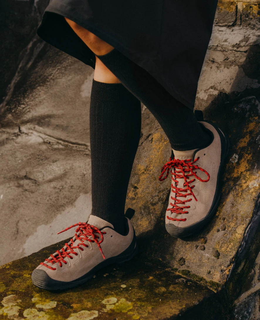 Keen Women's Jasper Sneaker | Brindle/Tillandsia Purple - Image 7