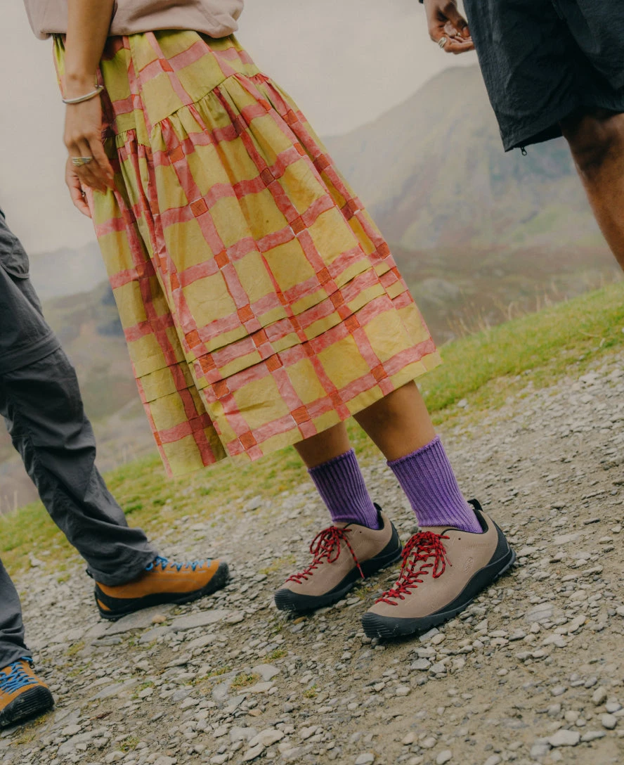 Keen Women's Jasper Sneaker | Brindle/Tillandsia Purple - Image 8