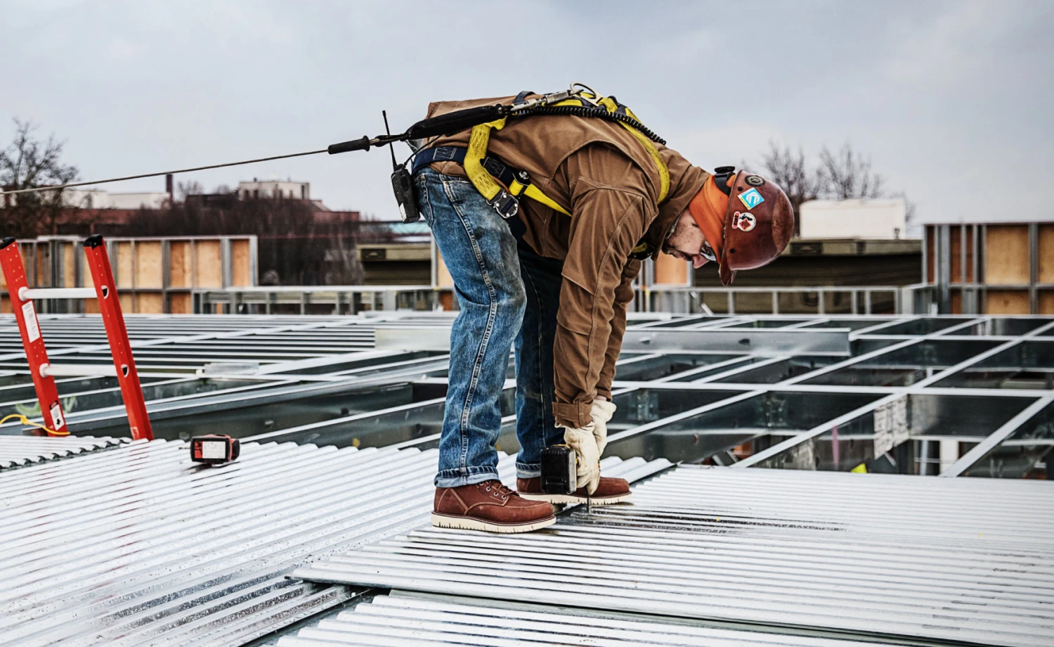 Keen Men's San Jose 6" Boot (Soft Toe) | Gingerbread/Off White 6 Keen Men's San Jose 6" Boot (Soft Toe) | Gingerbread/Off White - Image 6