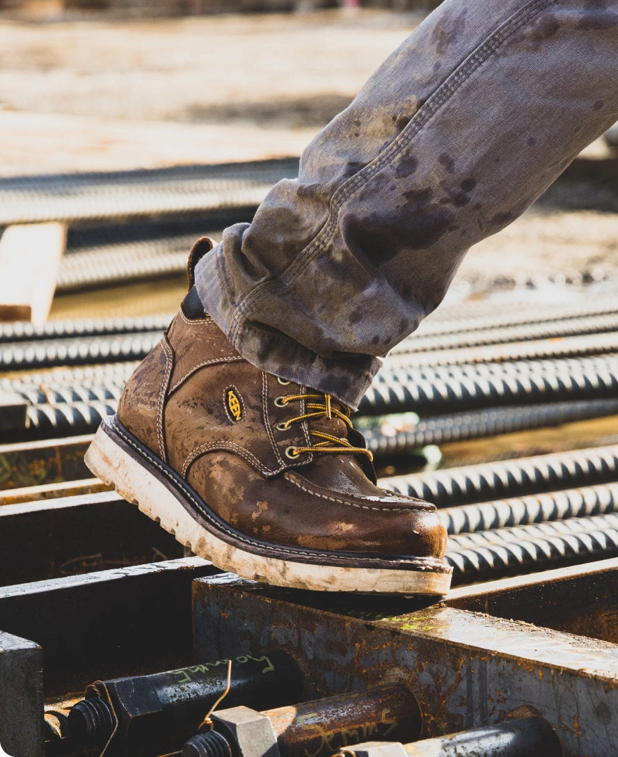 Keen Men's Cincinnati 6" Boot (Soft Toe) | Belgian/Sandshell 7 Keen Men's Cincinnati 6" Boot (Soft Toe) | Belgian/Sandshell - Image 7