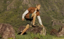 Keen Men's Hyperport Fisherman Leather Sandal | Brindle/Oak Buff -Keen SS25 KEEN M HyperportFisherman PDP Wide Lifestyle