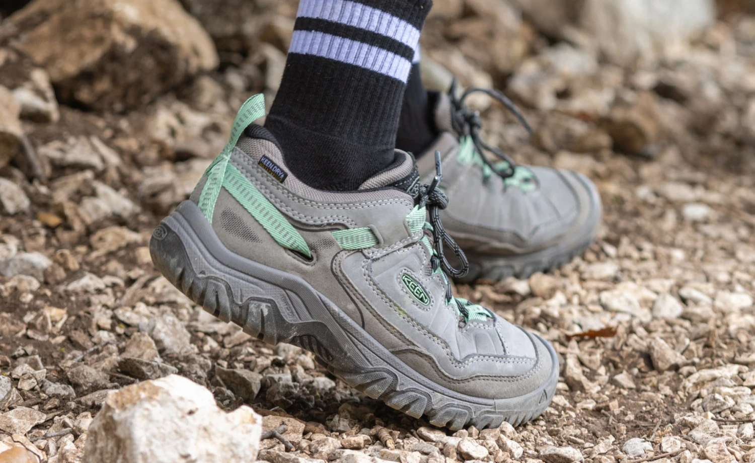 Keen Women's Targhee IV Wide Waterproof Hiking Shoe | Alloy/Granite Green 7 Keen Women's Targhee IV Wide Waterproof Hiking Shoe | Alloy/Granite Green - Image 7