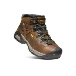 Keen Men's Detroit XT Waterproof Boot (Steel Toe) | Cascade Brown/Bronze Green -Keen a075fe9d35a30b430e222e6b14f02126c6e19f45