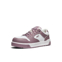 Keen Women's Overton Work Shoe (Carbon Toe) | Toadstool/Star White -Keen a081b99851c4c9768696fd20dd90c9777d1e4164