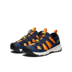 Keen Big Kids' Motozoa Sneaker | Naval Academy/Bright Marigold -Keen a09b43bb402d66bbfa825ba5c02fe489de5f02d5