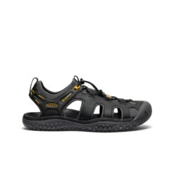 Keen Men's SOLR Sandal | Black/Gold