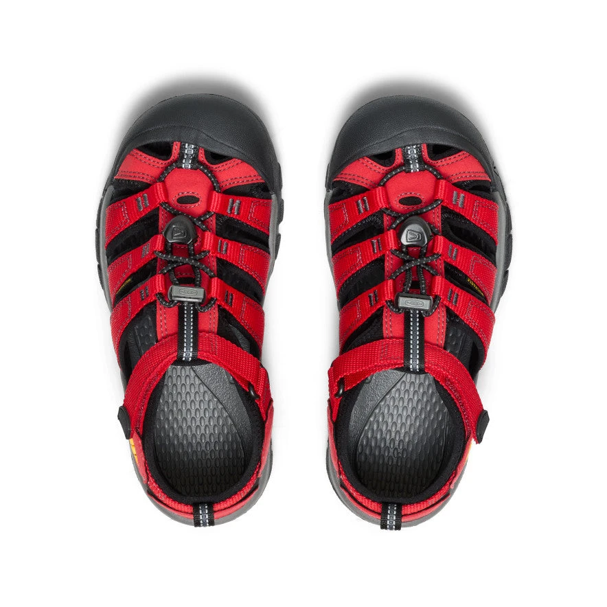 Keen Big Kids' Newport H2 | Ribbon Red/Gargoyle 4 Keen Big Kids' Newport H2 | Ribbon Red/Gargoyle - Image 4
