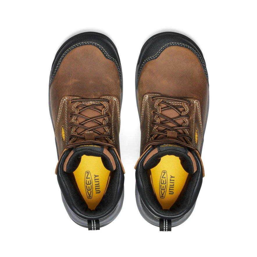 Keen Women's Evanston 6" ESD Boot (Carbon Toe) | Bison/Black 4 Keen Women's Evanston 6" ESD Boot (Carbon Toe) | Bison/Black - Image 4