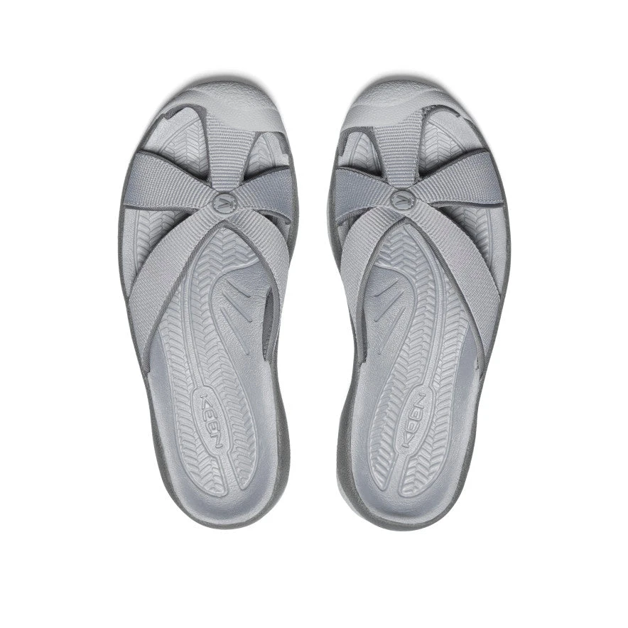 Keen Women's Bali Slide Sandal | Alloy/Steel Grey 4 Keen Women's Bali Slide Sandal | Alloy/Steel Grey - Image 4