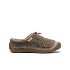 Keen Women's Howser III Slide | Brindle/Brindle Sherpa Fleece
