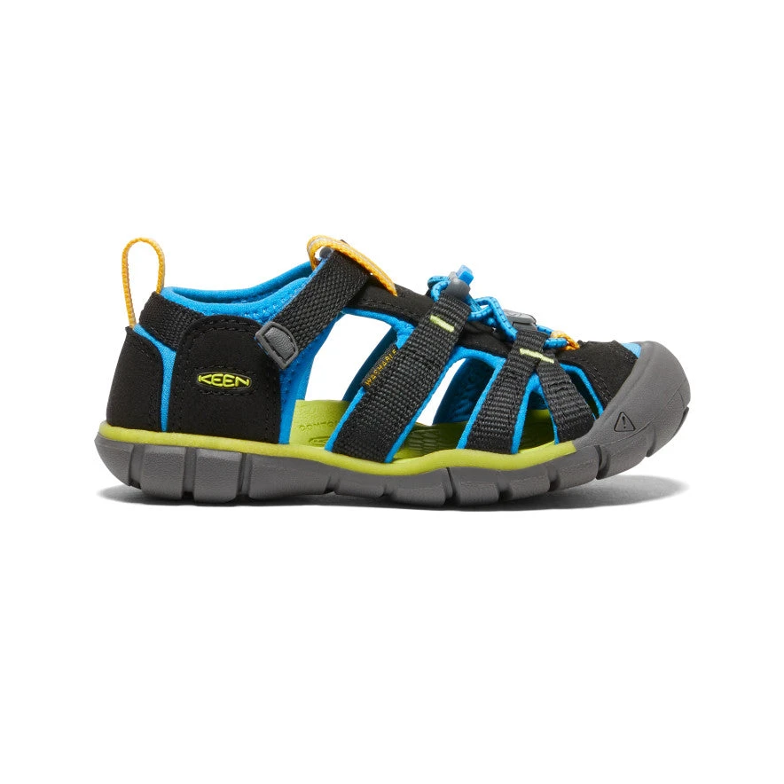 Keen Little Kids' Seacamp II CNX | Black/Brilliant Blue 1 Keen Little Kids' Seacamp II CNX | Black/Brilliant Blue