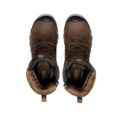 Keen Women's Greta Tall Waterproof Boot | Dark Earth/Green Plaid -Keen a9da3dd12008970e6e618acfe1522c806fe2a563