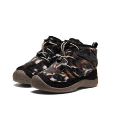 Keen Big Kids' Howser II Waterproof Chukka | Black/Star White -Keen b0a9d9bca57722dc87a66648b9d200add1f75f55