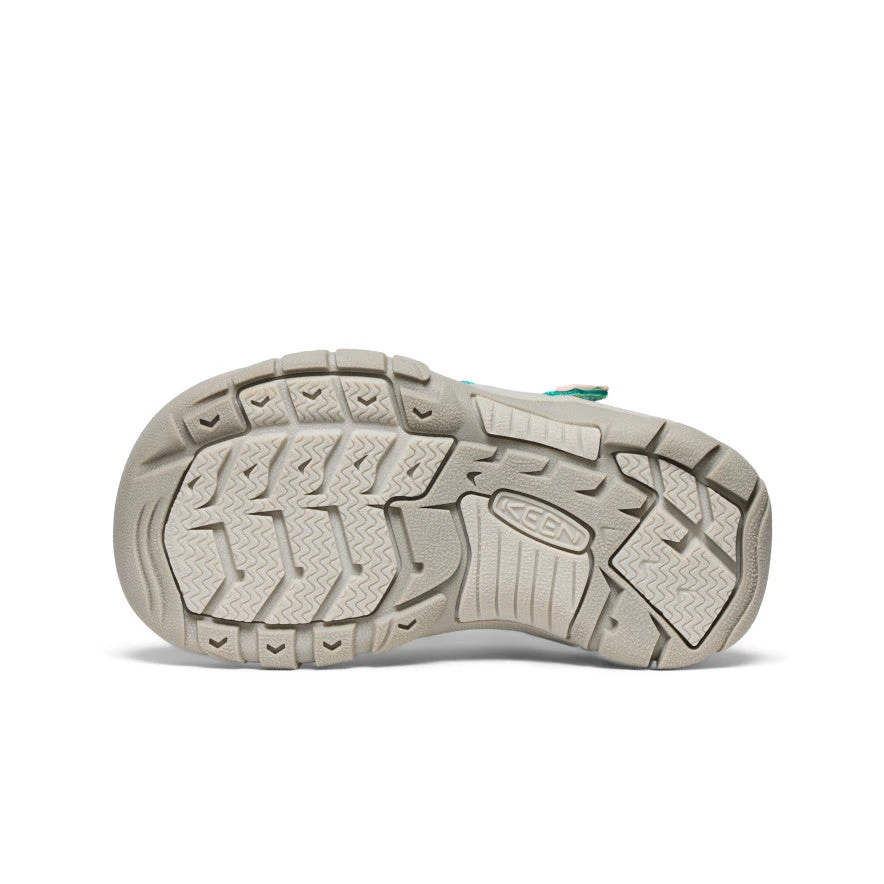 Keen Little Kids' Newport H2 | Bright Aqua/Giggle Pink 6 Keen Little Kids' Newport H2 | Bright Aqua/Giggle Pink - Image 6