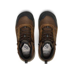 Keen Women's Skokie Waterproof Work Boot (Soft Toe) | Bison/Black -Keen b5a7b67f9136483902583d33e4100939eaabd531