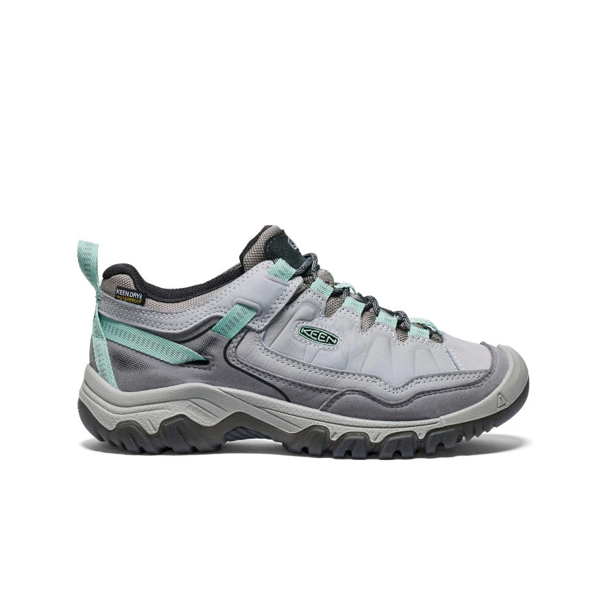 Keen Women's Targhee IV Wide Waterproof Hiking Shoe | Alloy/Granite Green 1 Keen Women's Targhee IV Wide Waterproof Hiking Shoe | Alloy/Granite Green