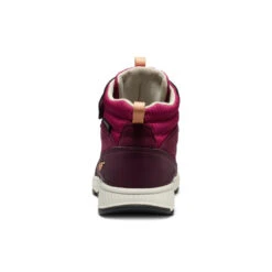 Keen Big Kids' Skua Waterproof Boot | Fig/Peach Fuzz -Keen ba716f773b548ffe31f6c531d153869f06b90f3d