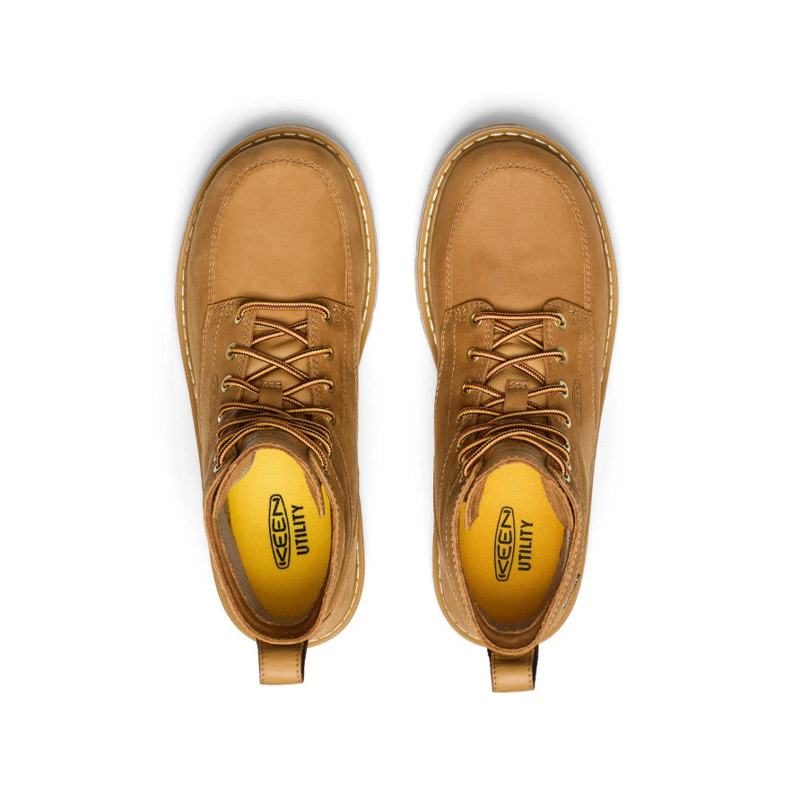 Keen Men's San Jose 6" Waterproof 90° Heel Boot (Soft Toe) | Bistre/Gum 4 Keen Men's San Jose 6" Waterproof 90° Heel Boot (Soft Toe) | Bistre/Gum - Image 4