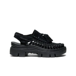 Keen All Gender UNEEK PLT Tassel Sneaker | Black/Black