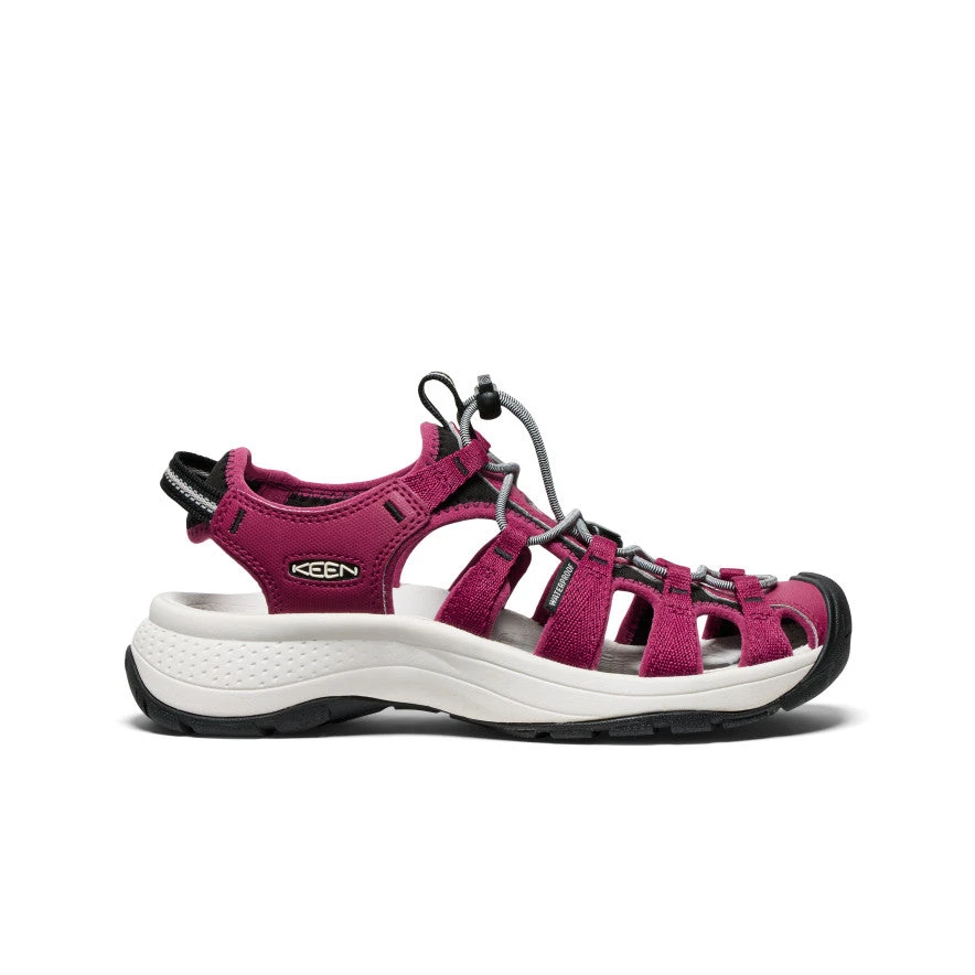 Keen Women's Astoria West Sandal | Beaujolais/Star White 1 Keen Women's Astoria West Sandal | Beaujolais/Star White