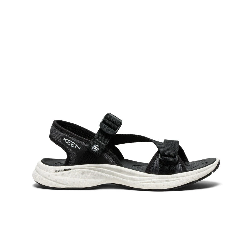 Keen Women's Leiki Open-Toe Sandal | Black/Star White 1 Keen Women's Leiki Open-Toe Sandal | Black/Star White