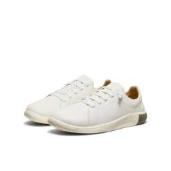 Keen Men's KNX Leather Sneaker | Star White/Star White -Keen cf3709bca267e88fde07c980ead47195761c7771