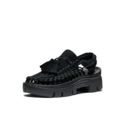 Keen All Gender UNEEK PLT Tassel Sneaker | Black/Black -Keen d0ac064e3bf2226438cec0834be0dd3ae260fc50
