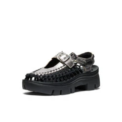 Keen All Gender UNEEK PLT Mary Jane Sneaker | Silver/Black -Keen d2cf6c6b91a5a64c63bc6ca77e7e14a6566c431b