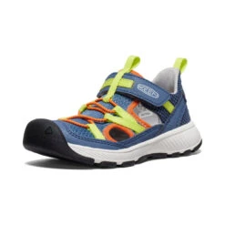 Keen Little Kids' Motozoa Sandal | Vintage Indigo/Scarlet Ibis -Keen d3d86bf1e2e0f879a449b21abe34f54fc29ad433