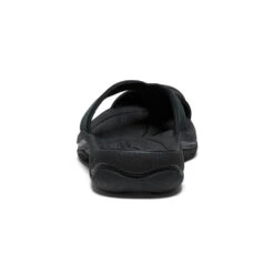 Keen Men's Waimea Leather Flip-Flop | Black/Black -Keen d41e573ede192535fbe3e80a5d31d271db20300c