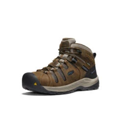 Keen Men's Flint II Waterproof Boot (Steel Toe) | Cascade Brown/Orion Blue -Keen d504328b00dbd4ca7504dfa2ac7a129a2644ac55