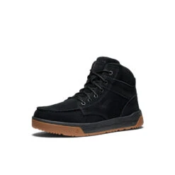 Keen Men's Gibson Boot (Soft Toe) | Black/Gum -Keen d71d057f2da29b372439c3770fda1163b905a107