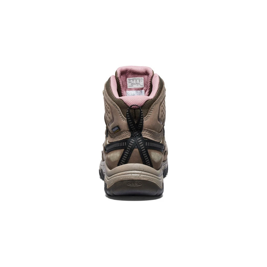 Keen Women's Targhee IV Wide Waterproof Hiking Boot | Brindle/Nostalgia Rose 5 Keen Women's Targhee IV Wide Waterproof Hiking Boot | Brindle/Nostalgia Rose - Image 5