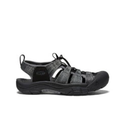 Keen Men's Newport H2 Sandal | Black/Steel Grey