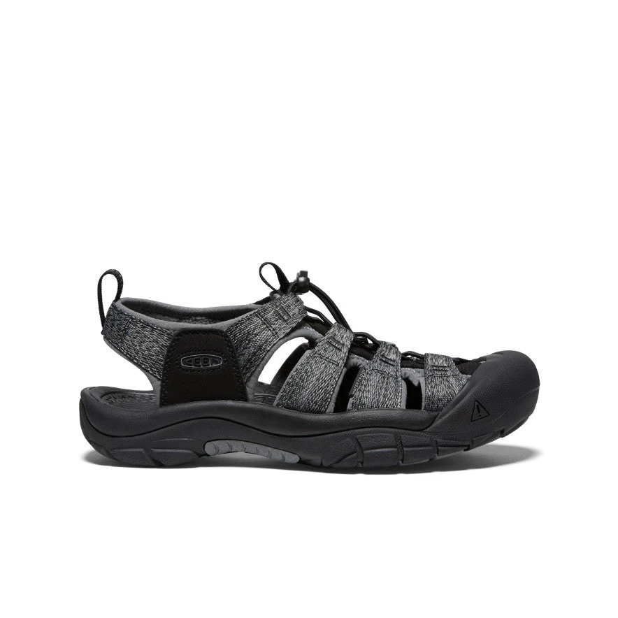 Keen Men's Newport H2 Sandal | Black/Steel Grey 1 Keen Men's Newport H2 Sandal | Black/Steel Grey