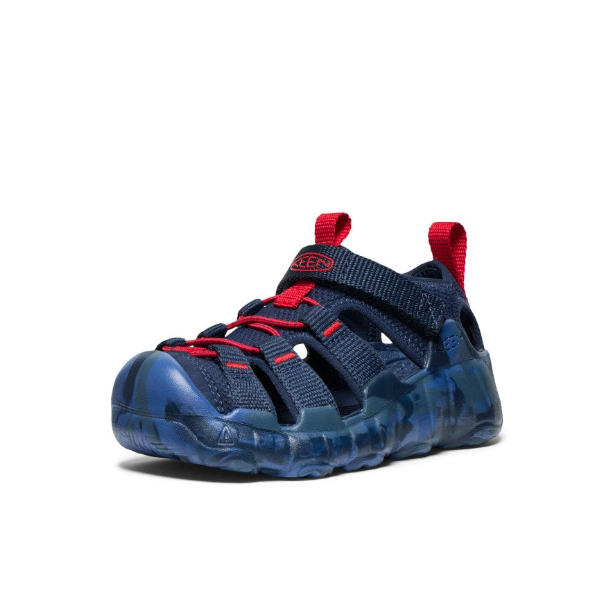 Keen Little Kids' Hyperport H2 Sandal | Naval Academy/Red Carpet 3 Keen Little Kids' Hyperport H2 Sandal | Naval Academy/Red Carpet - Image 3