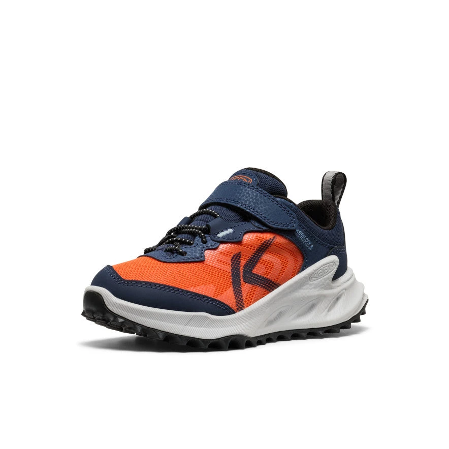 Keen Little Kids' Zionic Waterproof Shoe | Naval Academy/Scarlet Ibis 3 Keen Little Kids' Zionic Waterproof Shoe | Naval Academy/Scarlet Ibis - Image 3