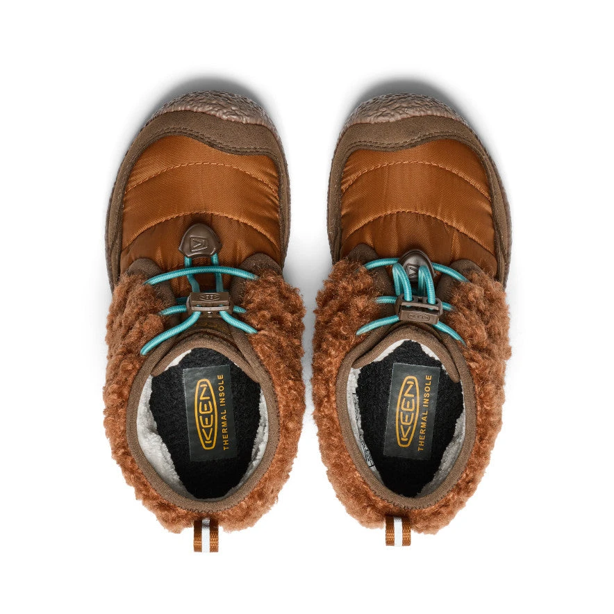 Keen Little Kids' Howser II Waterproof Chukka | Roasted Pecan/Dark Earth 4 Keen Little Kids' Howser II Waterproof Chukka | Roasted Pecan/Dark Earth - Image 4