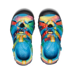 Keen Little Kids' Seacamp II CNX | Vivid Blue/Original Tie Dye -Keen dfa087edeb6b1e027593d0ac94413f0cbb5ec354