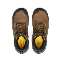 Keen Women's Evanston 6" Waterproof Boot (Carbon Toe) | Bison/Black -Keen dfbfc1992fa7fba3ef83dbac415d218c1387a44c