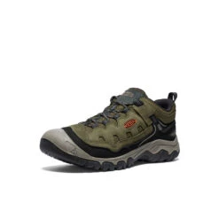 Keen Men's Targhee IV Vented Hiking Shoe | Dark Olive/Gold Flame -Keen e050964f3404e1d6b1478eb882e734760f74e66a