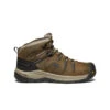 Keen Men's Flint II Waterproof Boot (Steel Toe) | Cascade Brown/Orion Blue