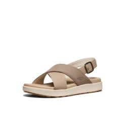 Keen Women's Elle Luxe Cross Strap Sandal | Plaza Taupe/Brindle 8 Keen Women's Elle Luxe Cross Strap Sandal | Plaza Taupe/Brindle -Keen e2611e43718b4166ed11374672744e9ebcb9ef8b