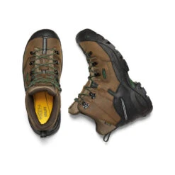 Keen Men's Pittsburgh Energy 6" Waterproof Boot (Soft Toe) | Cascade Brown/Greener Pastures -Keen e31f09fcdde1c73c17d1a9ddc81f9621b619b0ba
